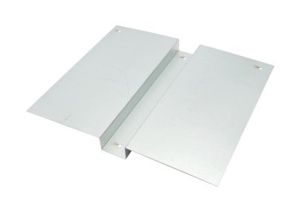 Placa otel NS 344x300x30mm cu 2 suruburi M6.3X35mm prinderi panou solar fotovoltaic - sistem B Breckner Germany