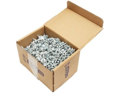 Set 600 buc șuruburi autoforante cap hexagonal cu șaibă EPDM 4.8x25mm DIN7504K - Breckner Germany